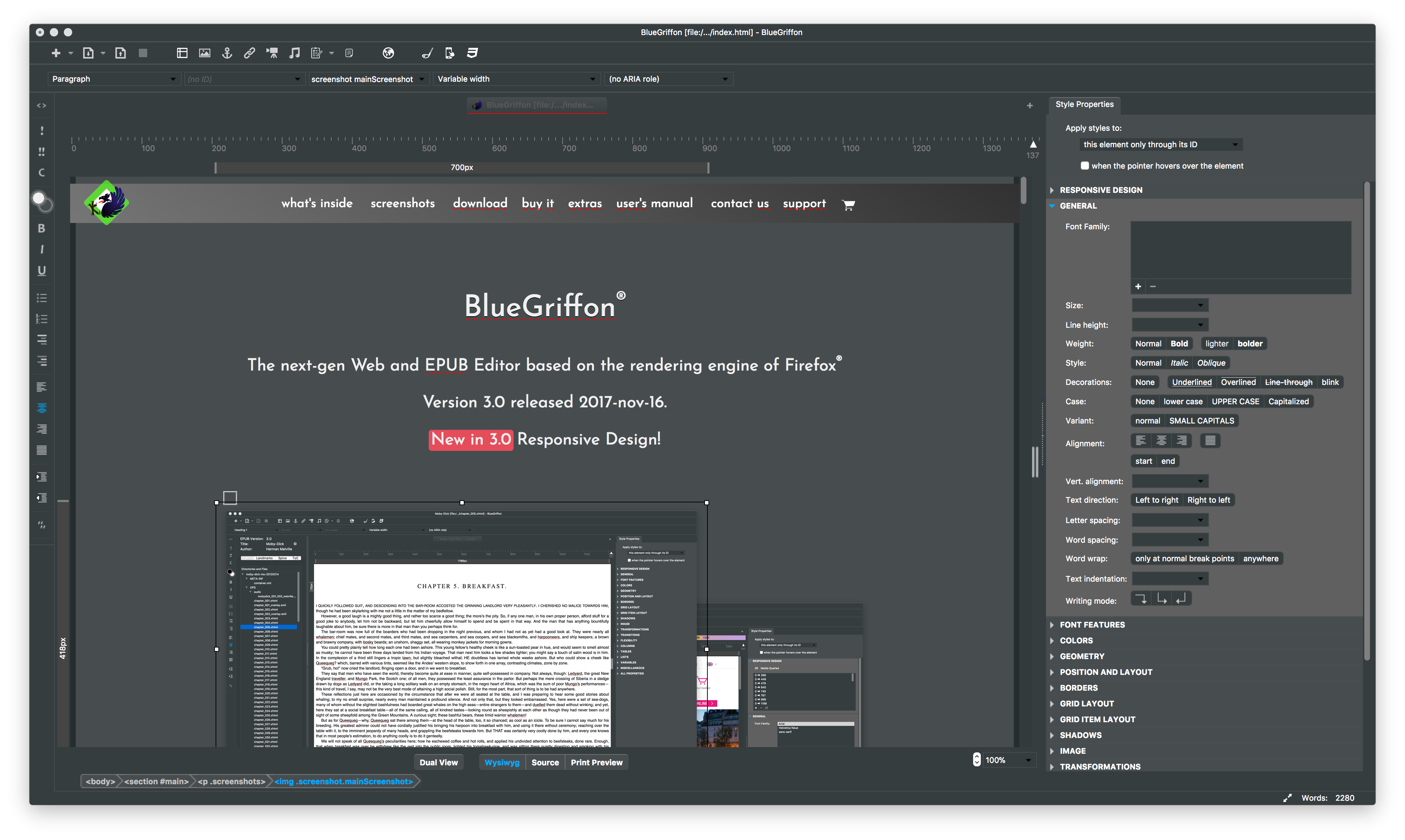BlueGriffon for Mac版下载