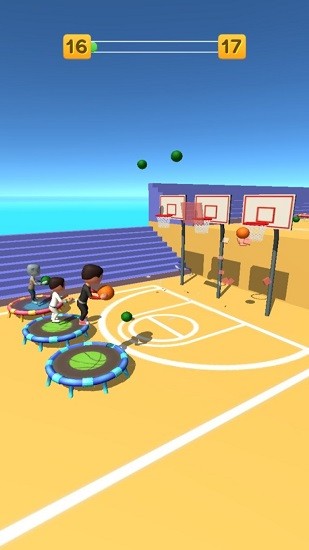 蹦床篮球3d手游下载安卓版