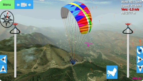 滑翔伞模拟器手机软件(Glider Sim)