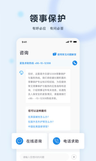 中国领事馆app
