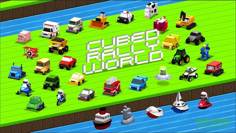 方块赛车世界内购修改版(Cubed Rally World)