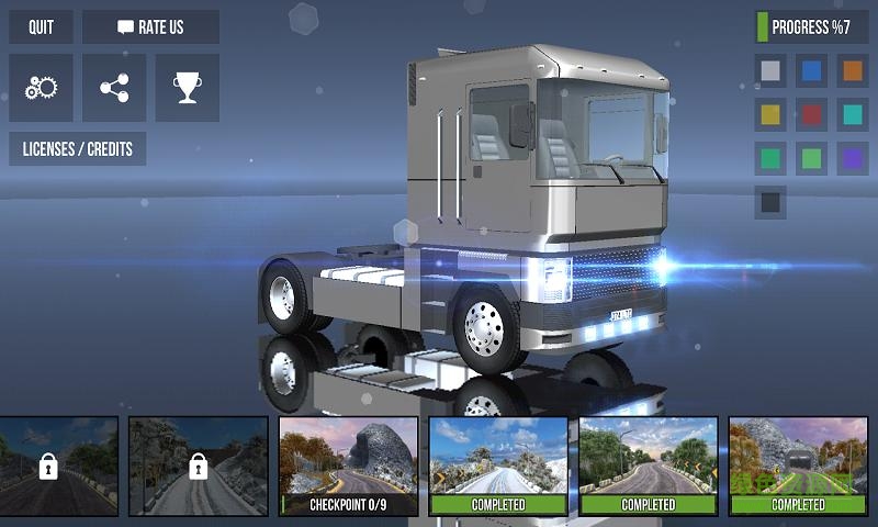 真实高速卡车模拟驾驶游戏下载安卓版