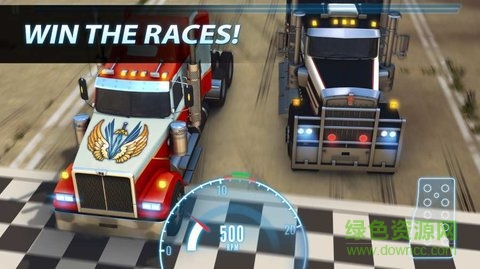 重型卡车拉力赛游戏(Big Truck Drag Racing)