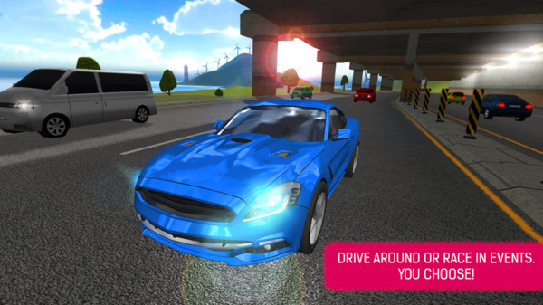 汽车驾驶赛车模拟器游戏
