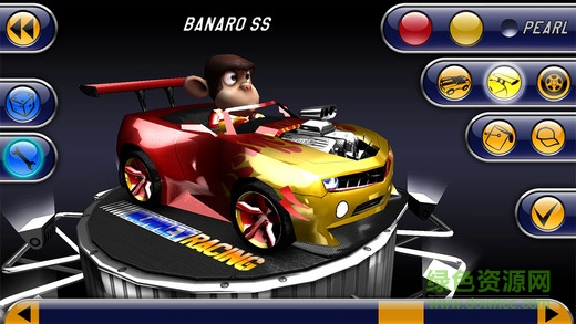 猴子卡丁车游戏(Monkey Racing)