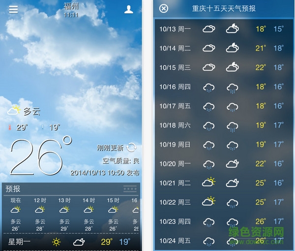中国天气通苹果版 v8.4.6 iPhone版