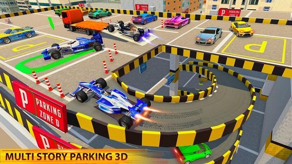 警察公式停车场手游(Police Formula Car Parking Simulator New Car Games)