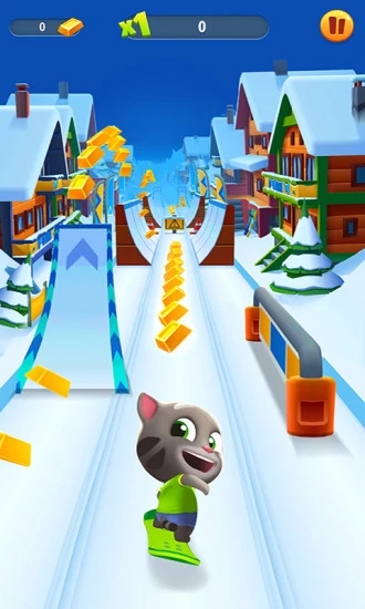 汤姆猫跑酷冰雪版游戏下载