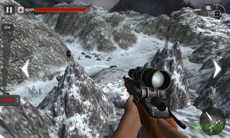 山狙击手射击3d版(Mountain Sniper Shooting 3D)