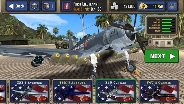 空战飞行员二战太平洋游戏中文版