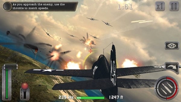 空战飞行员二战太平洋游戏