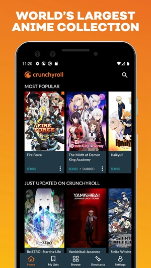 美国版b站(crunchyroll)app