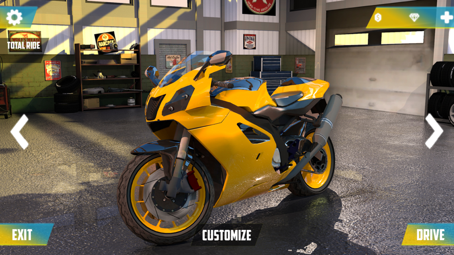 摩托车模拟器3D游戏iOS版