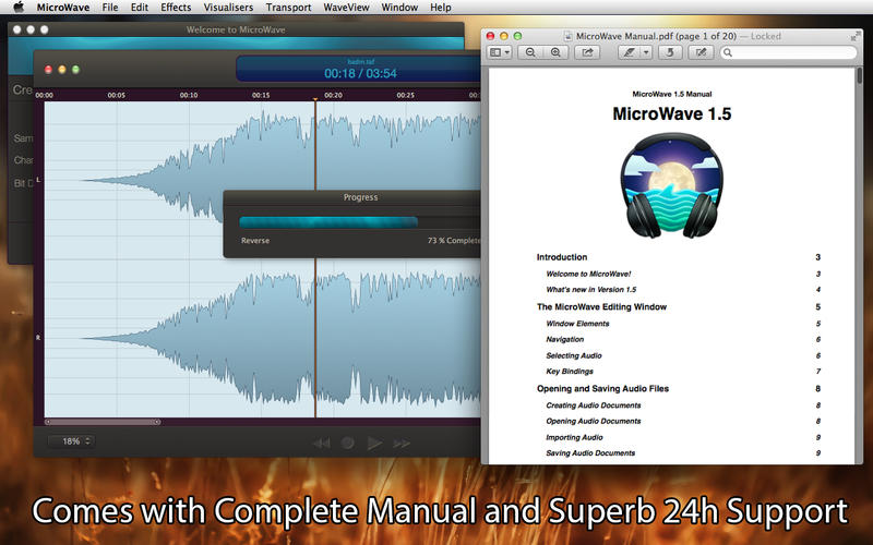 音频编辑器MicroWave Mac版