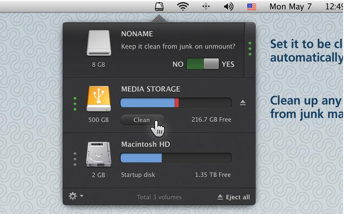 硬盘清理CleanMyDrive mac下载