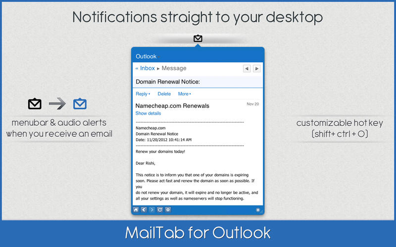 MailTab for Outlook Mac下载