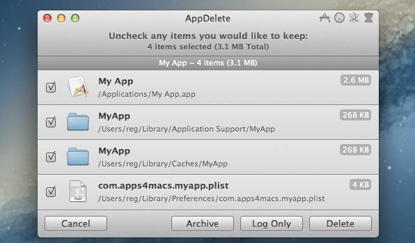 应用卸载工具AppDelete Mac版下载