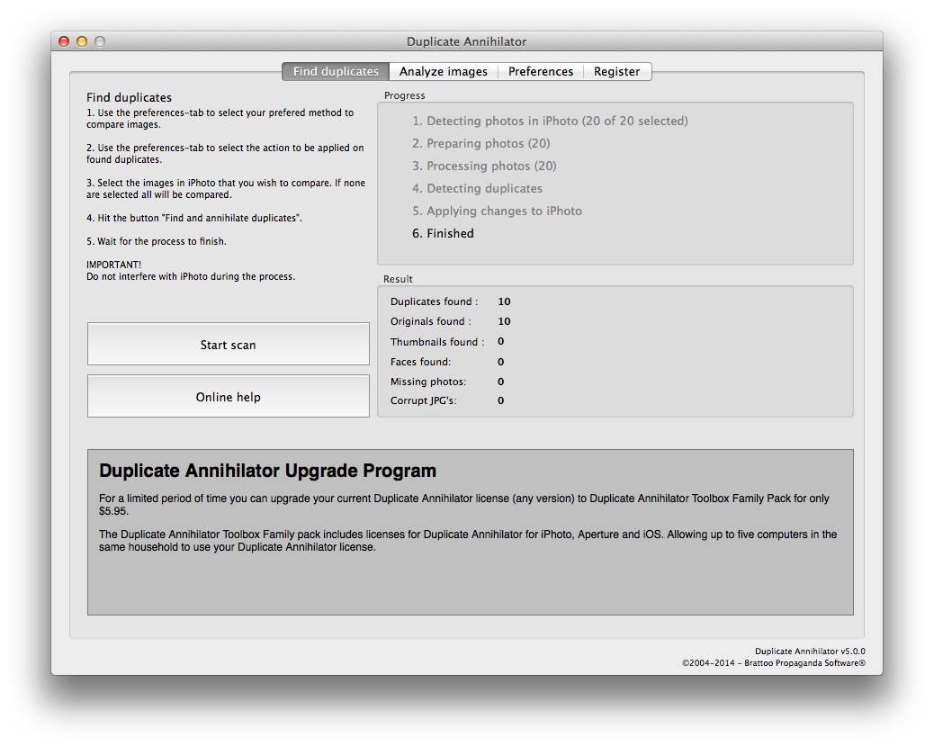 Duplicate Annihilator for Mac(重复照片清理)