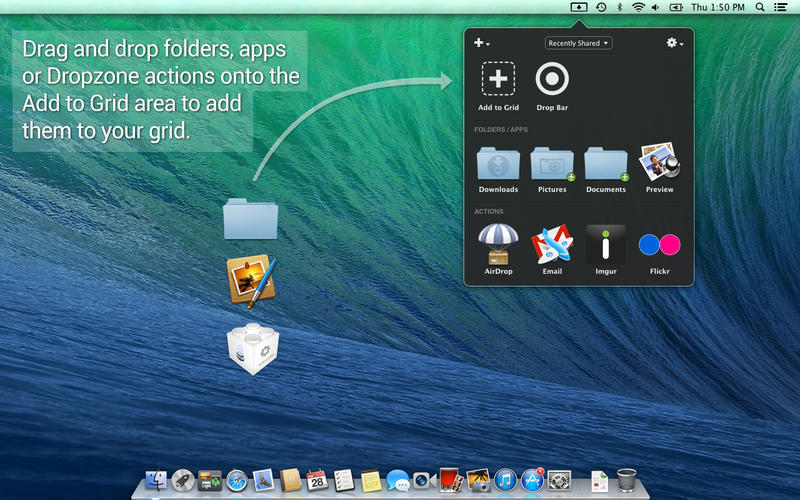 Dropzone for Mac