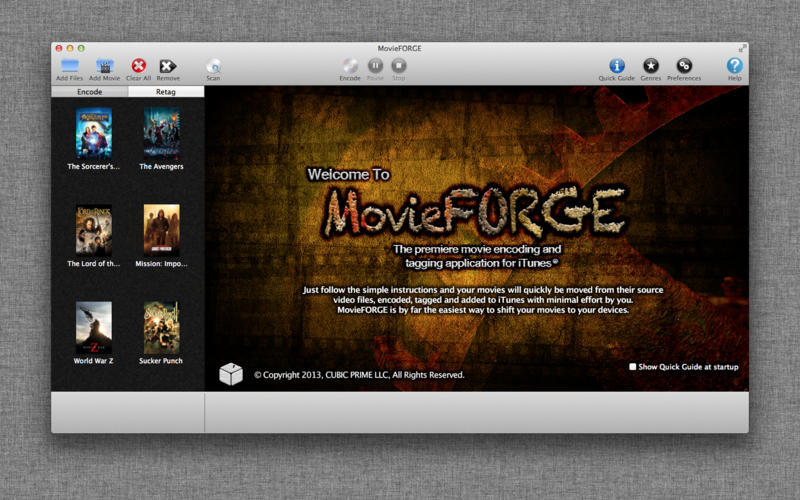 MovieFORGE for Mac