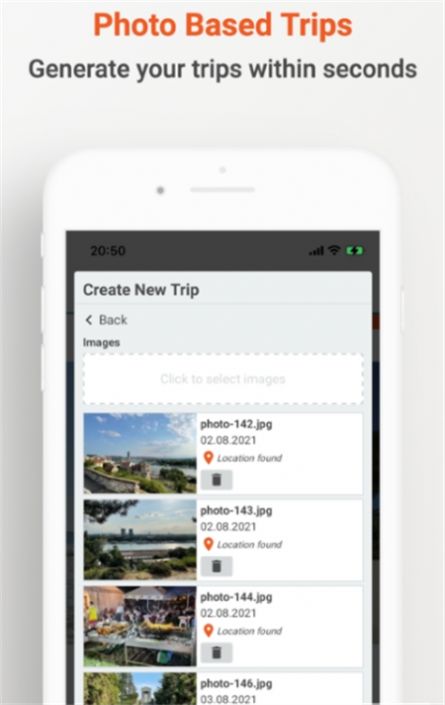 TravelFacets app