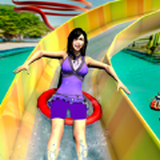 水上主题公园特技竞赛手游下载-水上主题公园特技竞赛Water Slide Downhill RushWestern Saloon