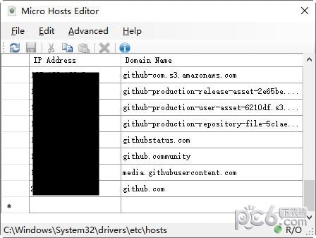 Micro Hosts Editor(Hosts文件编辑器)