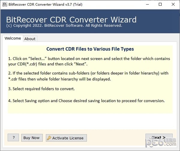 BitRecover CDR Converter Wizard(文件格式转换工具)