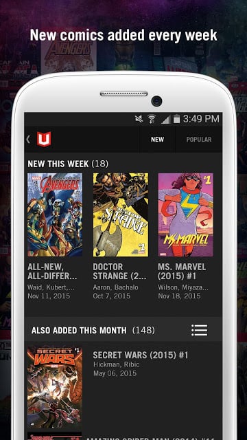 漫威无限苹果手机版(Marvel Unlimited) v2.2.4 iPhone版