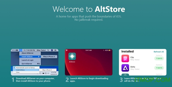 AltStore for Mac(ios免越狱第三方商店)下载 v1.2 苹果电脑版