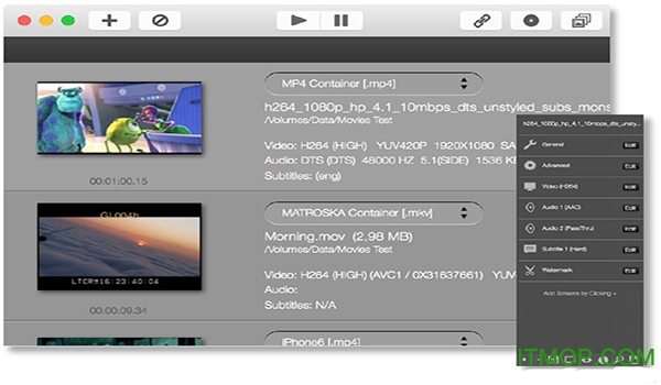iFFmpeg for mac视频格式转换下载 v6.3.3 官方版