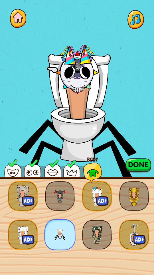 马桶人的游戏时间(Skibudi Toilet Playtime)
