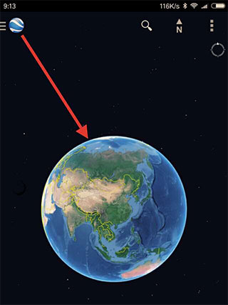 google earth怎么看街景教程