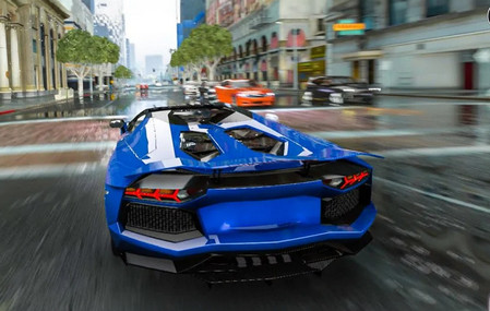 超级汽车驾驶赛车游戏极端城市