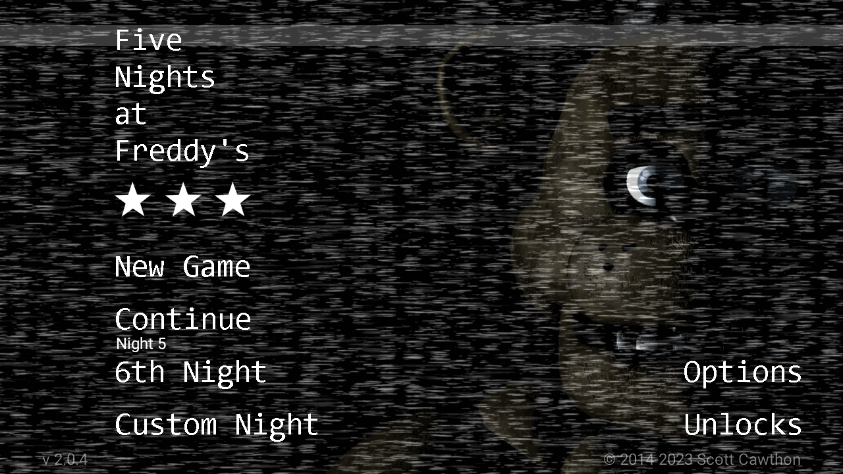 玩具熊的五夜后宫重制版(Five Nights at Freddy's)
