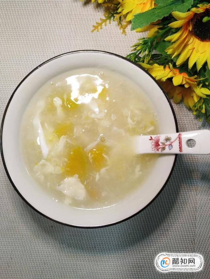怎样做美味的南瓜鸡蛋疙瘩汤？